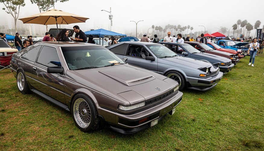 J.C.C.S Japanese Classic Car Show ナンバーフレーム ライセンスフレーム USDM北米JDM TOYOTAトヨタ NISSAN日産 HONDAホンダ マツダ 旧車_画像9