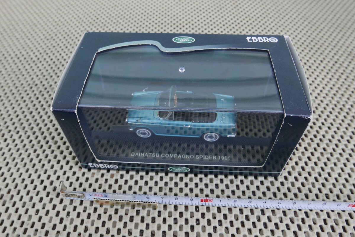 [ новый товар нераспечатанный ]715 EBBRO 1/43 Daihatsu Compagno Spider 1965 Blue Daihatsu темно синий pa-no Spider 