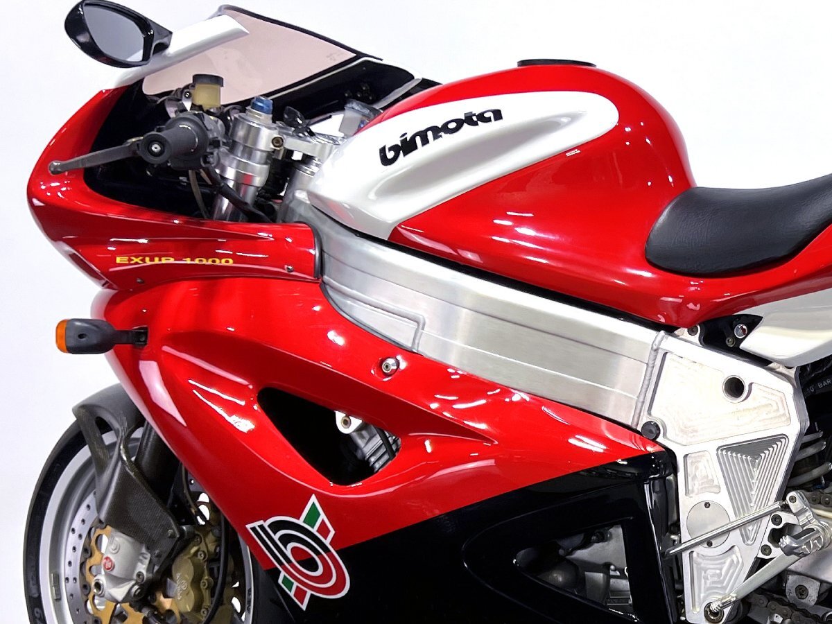 垂涎の一臺！bimota YB11 極上低走行5,628km YBシリーズ最終モデル Powered by YZF1000Rサンダーエース 動畫有 全國通販可 3.9％～150回