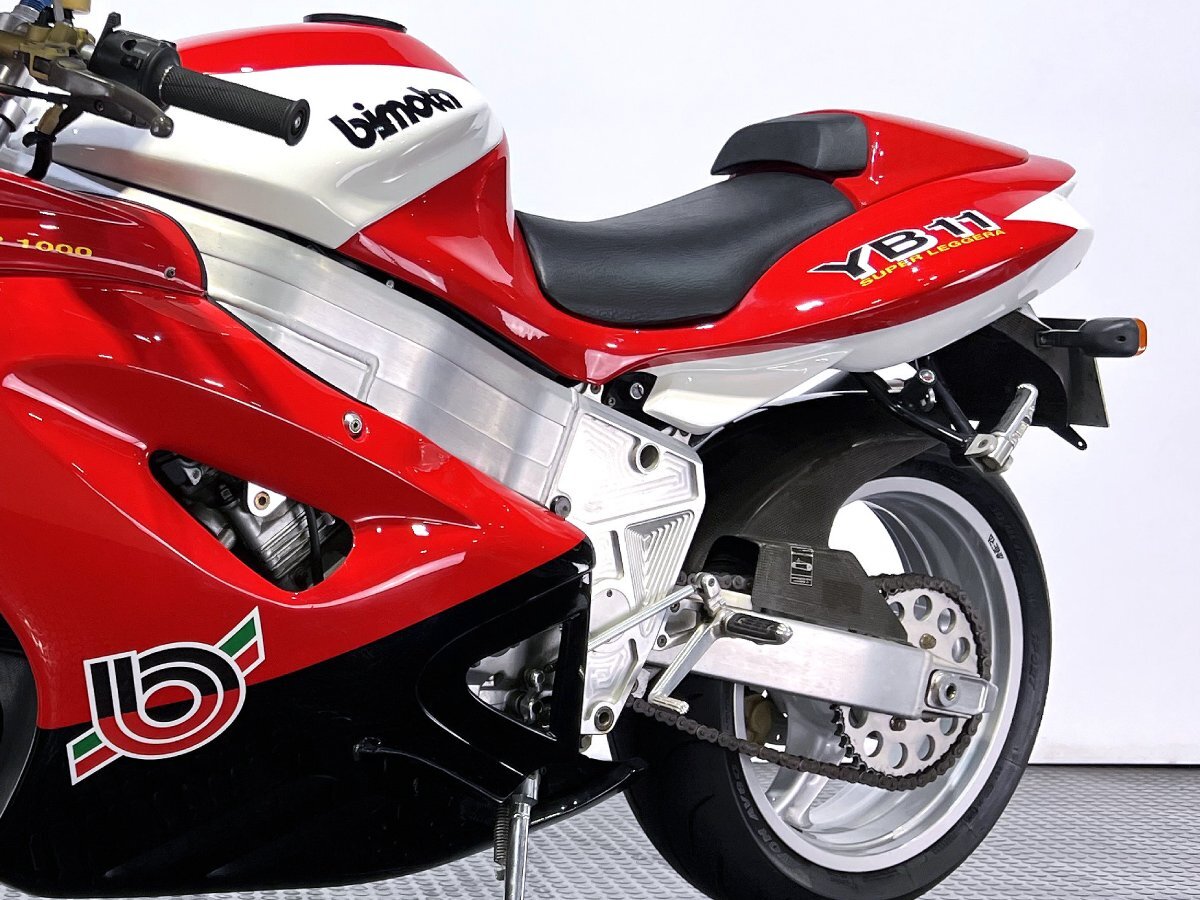 垂涎の一臺！bimota YB11 極上低走行5,628km YBシリーズ最終モデル Powered by YZF1000Rサンダーエース 動畫有 全國通販可 3.9％～150回