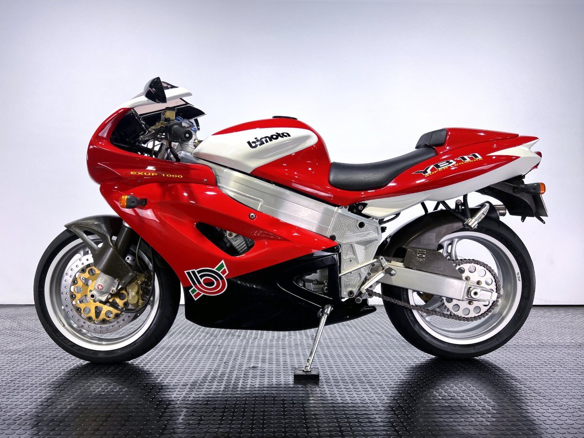 垂涎の一臺！bimota YB11 極上低走行5,628km YBシリーズ最終モデル Powered by YZF1000Rサンダーエース 動畫有 全國通販可 3.9％～150回