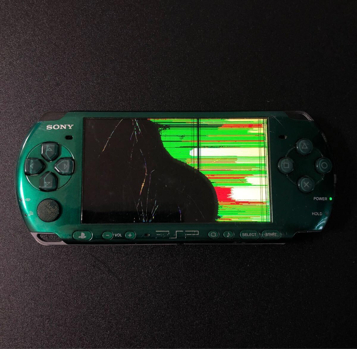 SONY PSP本體 PSP-3000 グリーン 管理②