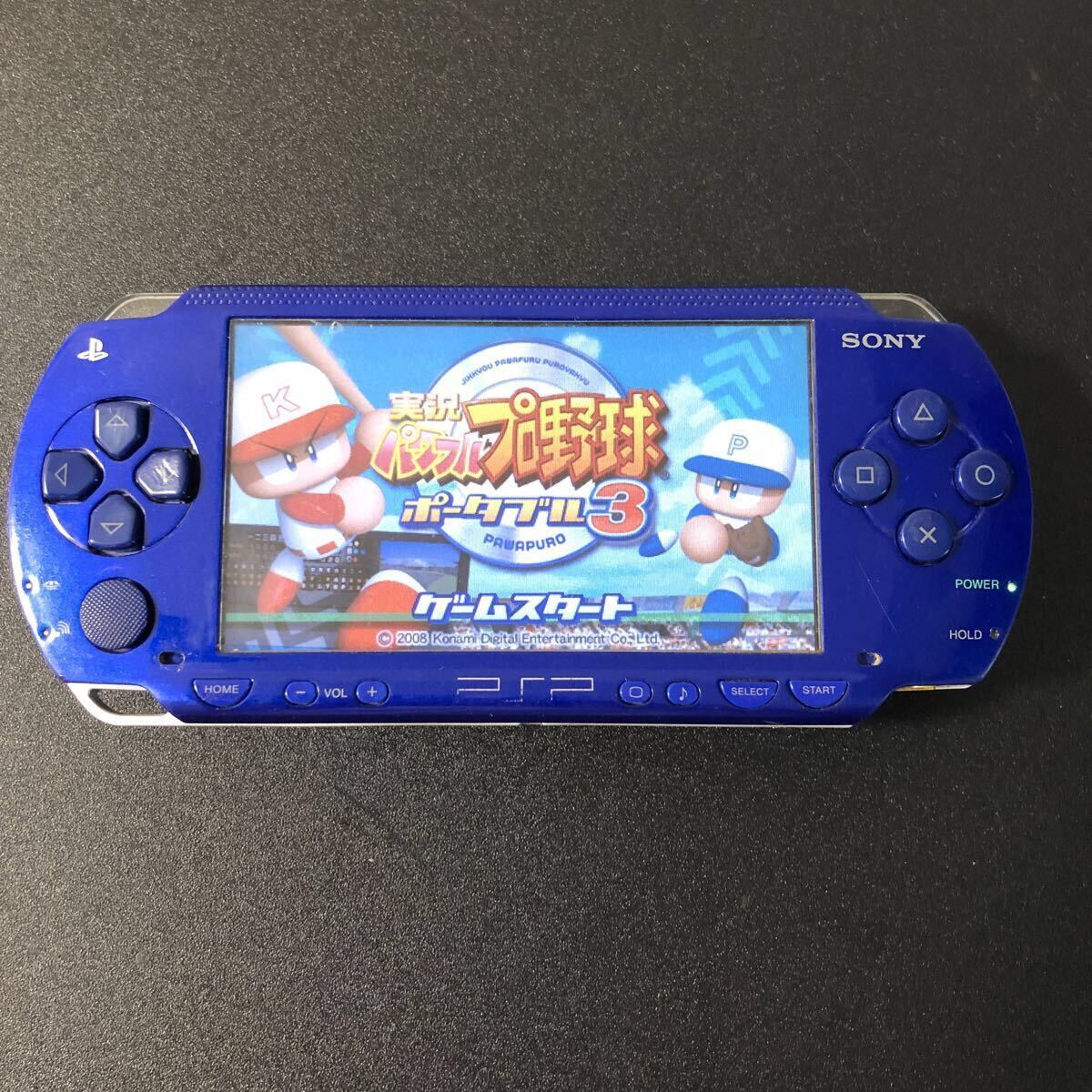 SONY PSP本體 PSP-1000 パワフルプロ野球 付き 管理⑥