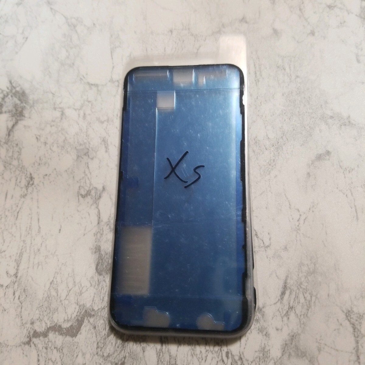 【匿名配送】iPhone Xs 防水テープ20枚セット黒 防水シール パッキン 両面テープ ベゼルシール バッテリー交換 フロントパネル修理交換_画像1