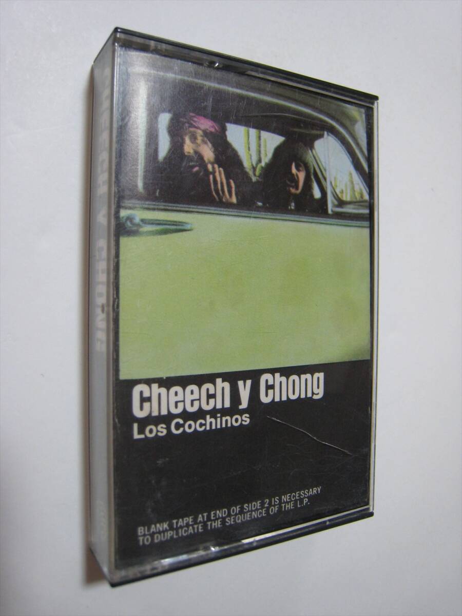【カセットテープ】 CHEECH Y CHONG / LOS COCHINOS US版 チーチ&チョン BASKETBALL JONES 収録_画像1
