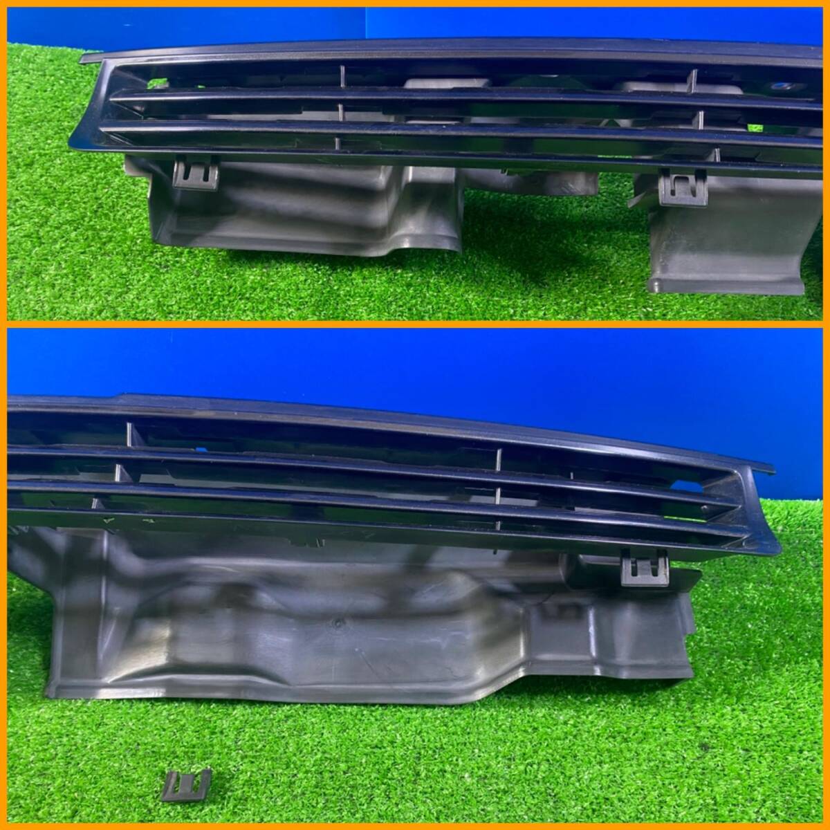 ZT-5907] フロントグリル 53292-52020 色：ブラック 209（一部取付部破損あり）トヨタ ポルテ NNP10の画像8