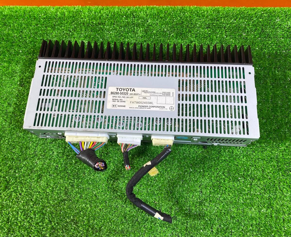 ZT-5883] 純正トヨタ アンプ PIONEER 86280-50320 日本制 トヨタ クラウン GRS180