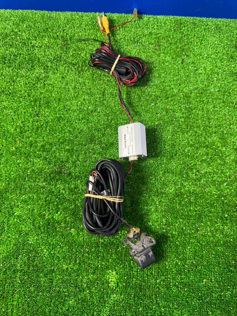 ZT-5760] アルパイン バックカメラ HCE-C900(W)＋マイク＋アンテナ＋GPS トヨタ アクア NHP10