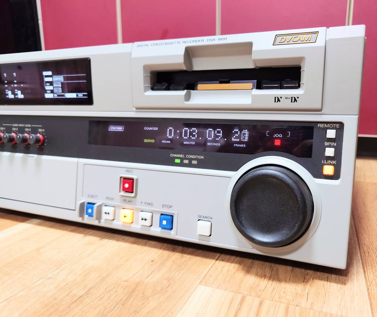 ★【中古/動(dòng)作品 】★ SONY DSR-1800 DIGITAL VIDEO CASSETTE RECORDER 業(yè)務(wù)用DVCAMレコーダー●現(xiàn)狀品（ DRUM 272 時(shí)間?。? bimg=
