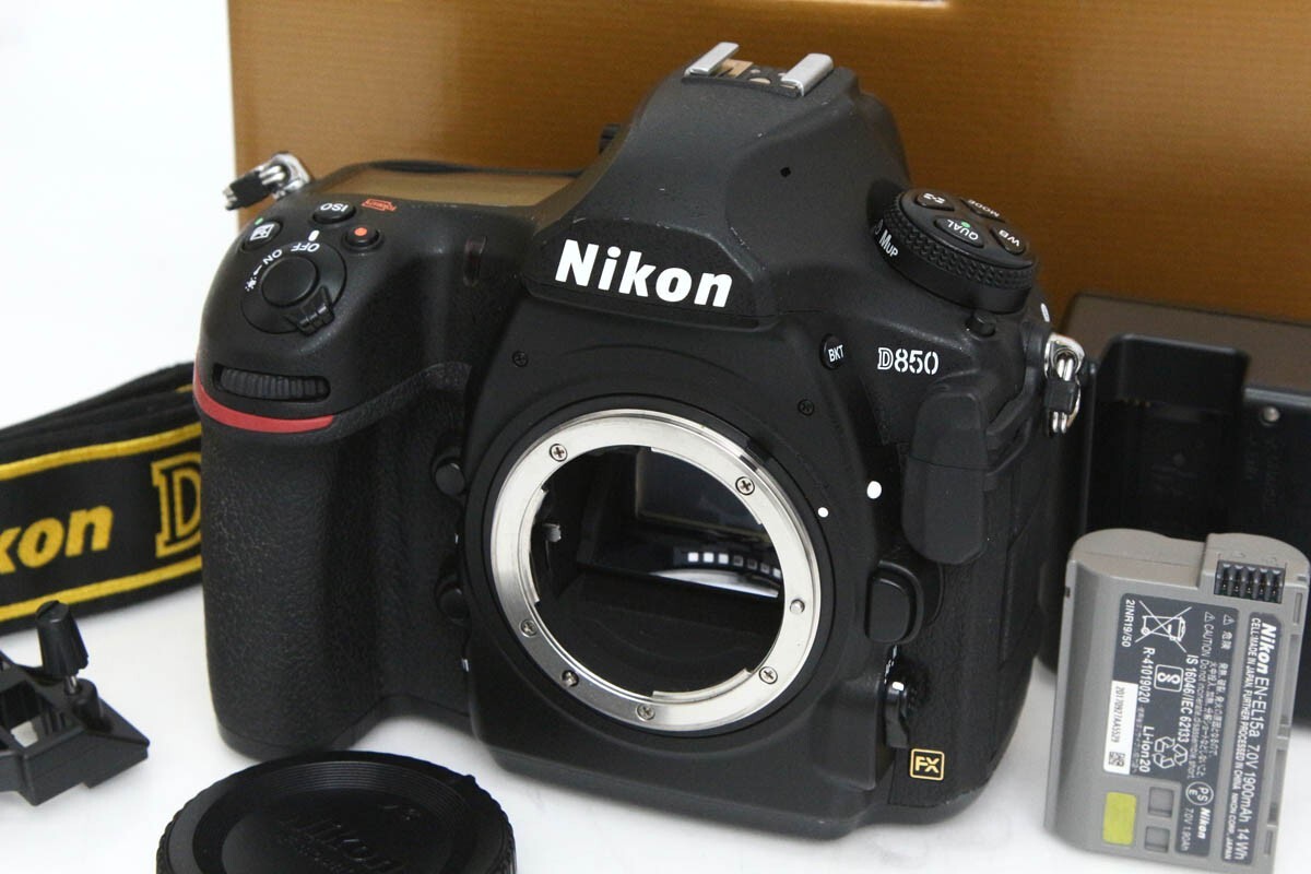 【全額返金保証】良品｜ニコン D850 ボディ CA01-R2332-2Q4_画像1