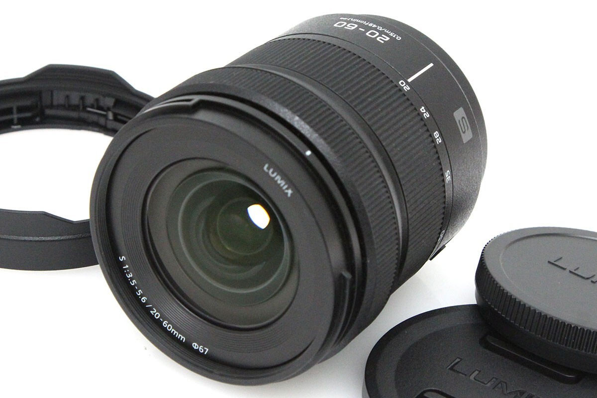 【全額返金保証】美品｜パナソニック LUMIX S 20-60mm F3.5-5.6 S-R2060 CA01-P424-2O3A_画像1