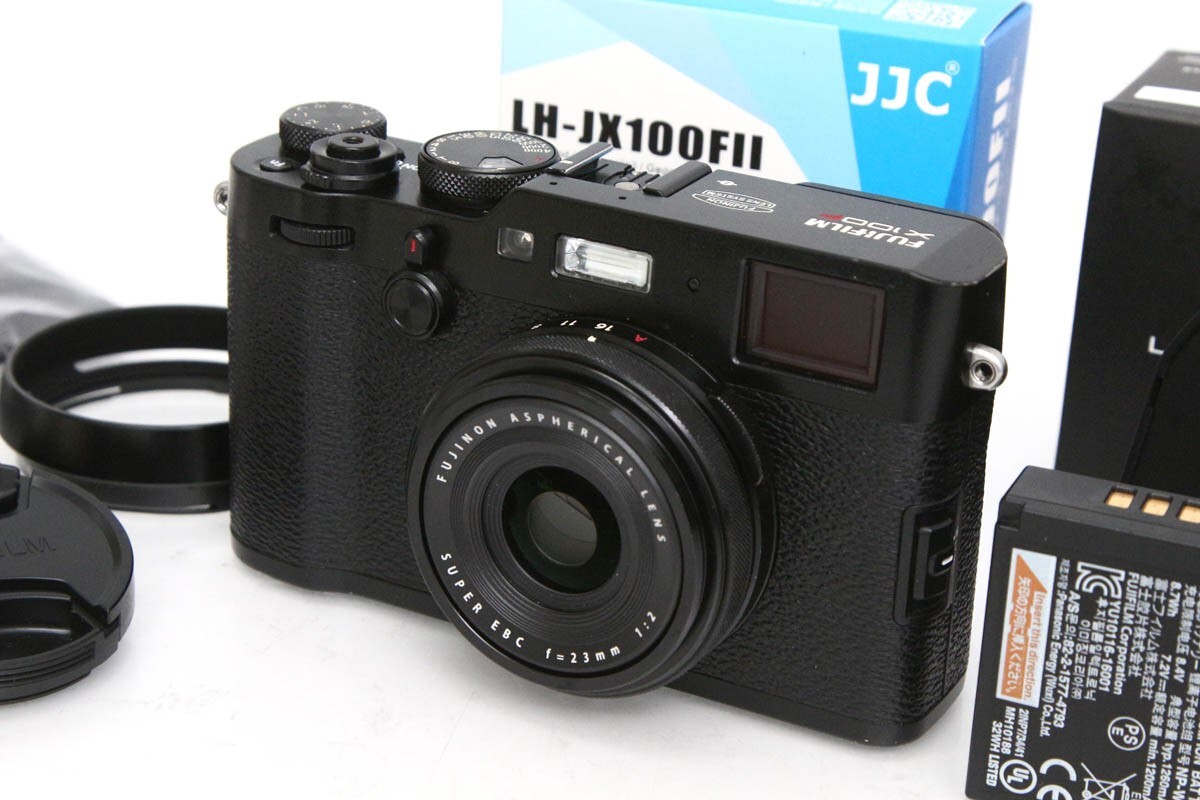 【全額返金保証】并品｜富士フイルム FUJIFILM X100F [ブラック] CA01-R2552-3Y2A