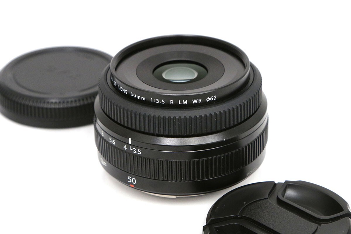 【全額返金保証】美品｜富士フイルム GF50mm F3.5 R LM WR CA01-B350-2M1D