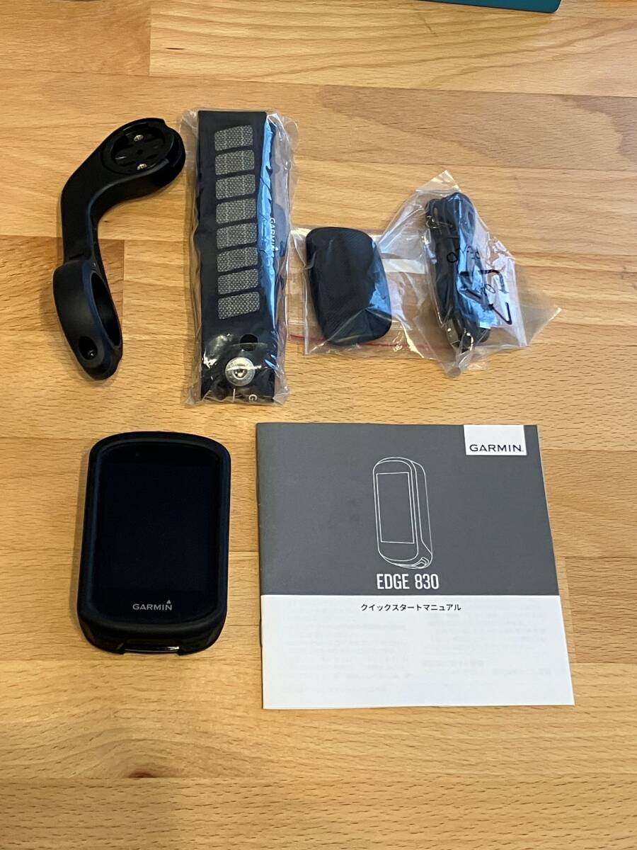 ガーミン GARMIN EDGE 830 サイクルコンピューター 純正シリコンケース付属 中古美品
