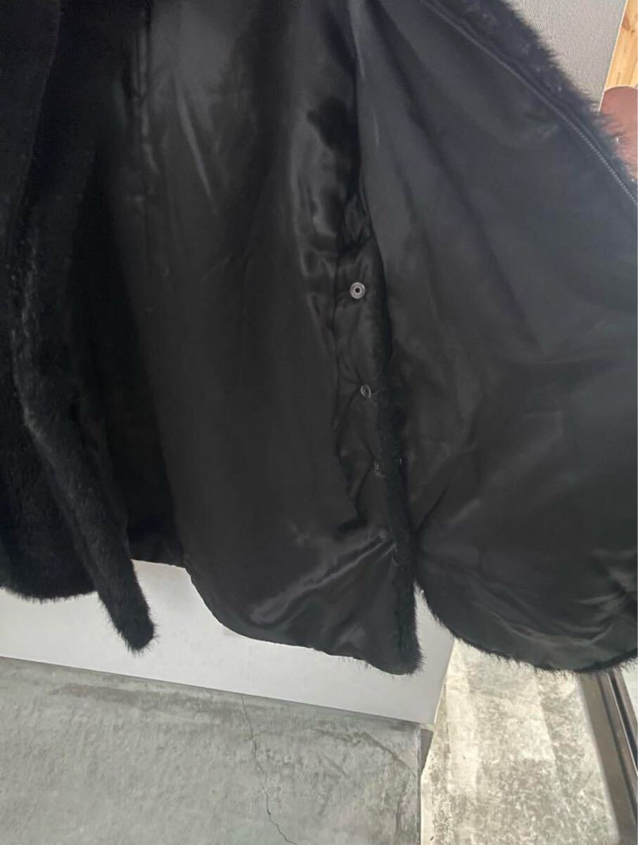 EMPORIO ARMANI ファーコート_画像3