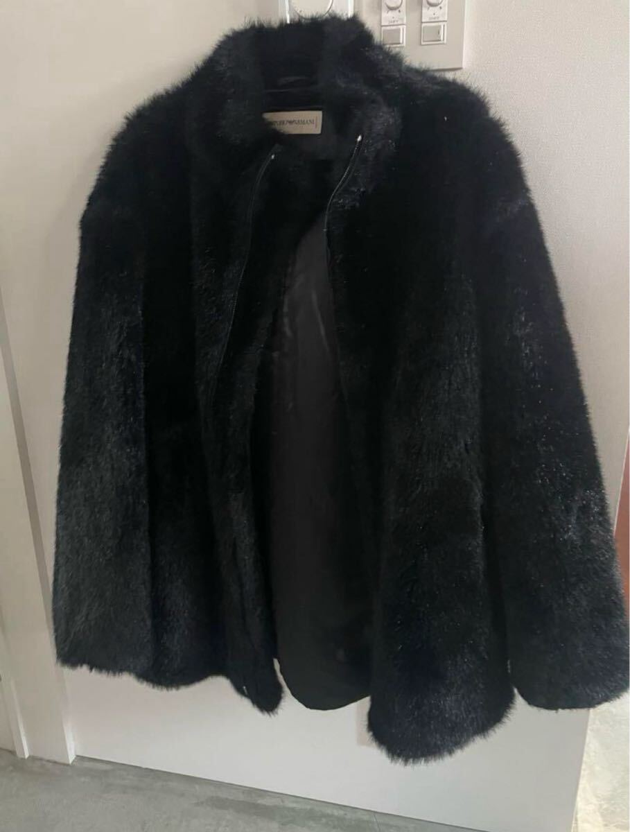 EMPORIO ARMANI ファーコート_画像1