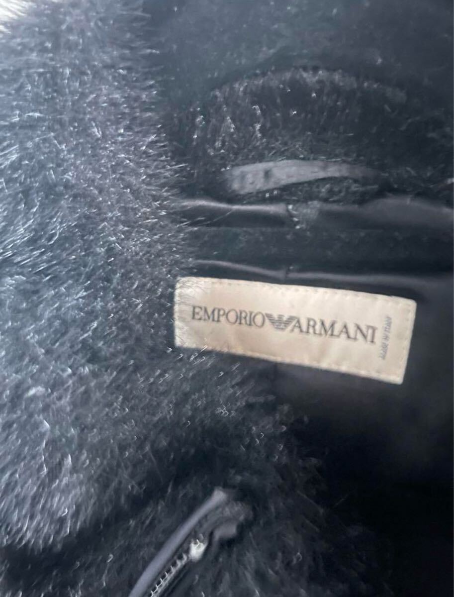 EMPORIO ARMANI ファーコート_画像2