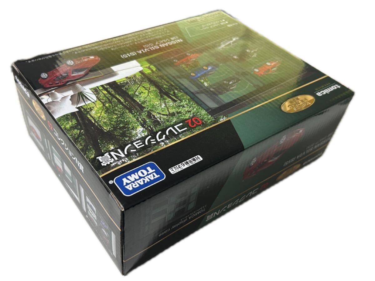 【新品 未開封】トミカプレミアム tomica トミカくじ 第2弾 02コレクションN賞 NISSAN SILVIA S15 シルビア ディスプレイケース_画像3