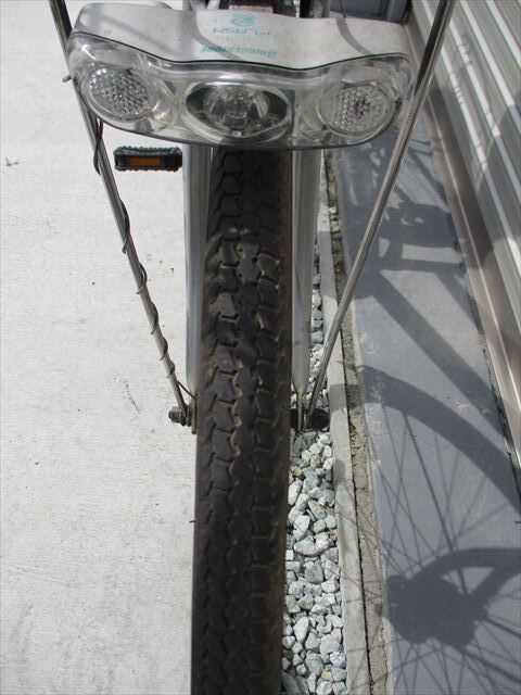 E543★限定特価 整備済み★ブリヂストン アルベルト★ 中古自転車 【 27インチ シルバー  】 入札お待ちしております(*^▽^*)_画像6