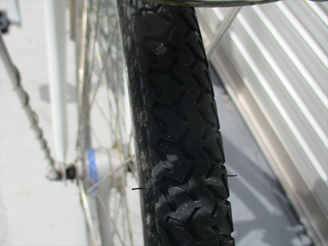 E523★限定特価 整備済み★ブリヂストン アルベルト★ 中古自転車 【 26インチ 白  】 入札お待ちしております(*^▽^*)_画像6