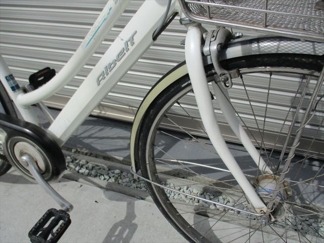 E523★限定特価 整備済み★ブリヂストン アルベルト★ 中古自転車 【 26インチ 白  】 入札お待ちしております(*^▽^*)_画像10