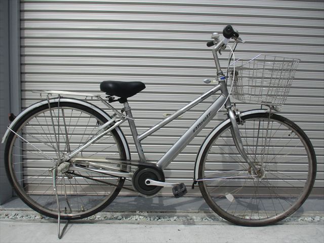 E543★限定特価 整備済み★ブリヂストン アルベルト★ 中古自転車 【 27インチ シルバー  】 入札お待ちしております(*^▽^*)_画像1