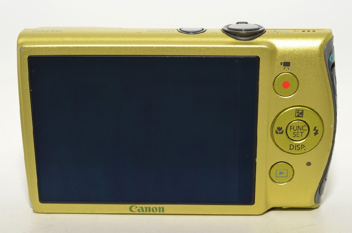 キヤノン Canon デジタルカメラ IXY600F グリーン