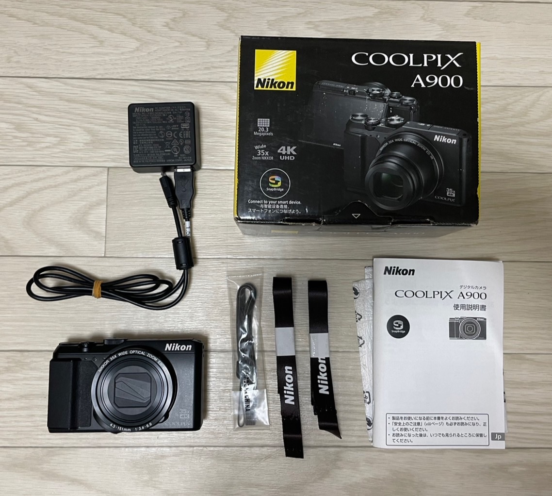 Nikon COOLPIX A900 ブラック　ニコン　クールピクス　デジタルカメラ　光學(xué)35倍ズーム
