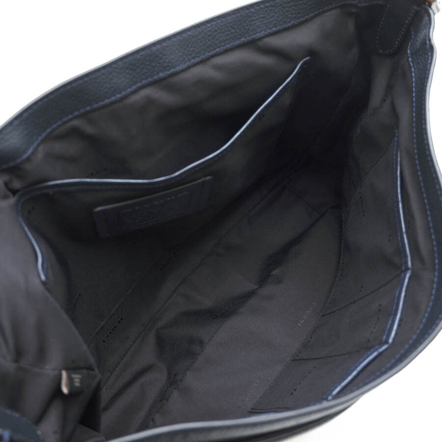 COACH コーチ ショルダーバッグ 88256 Metropolitan Soft Courier メトロポリタン ソフト クーリエ ポリッシュペブルレザー 牛革 クロスボ_画像8