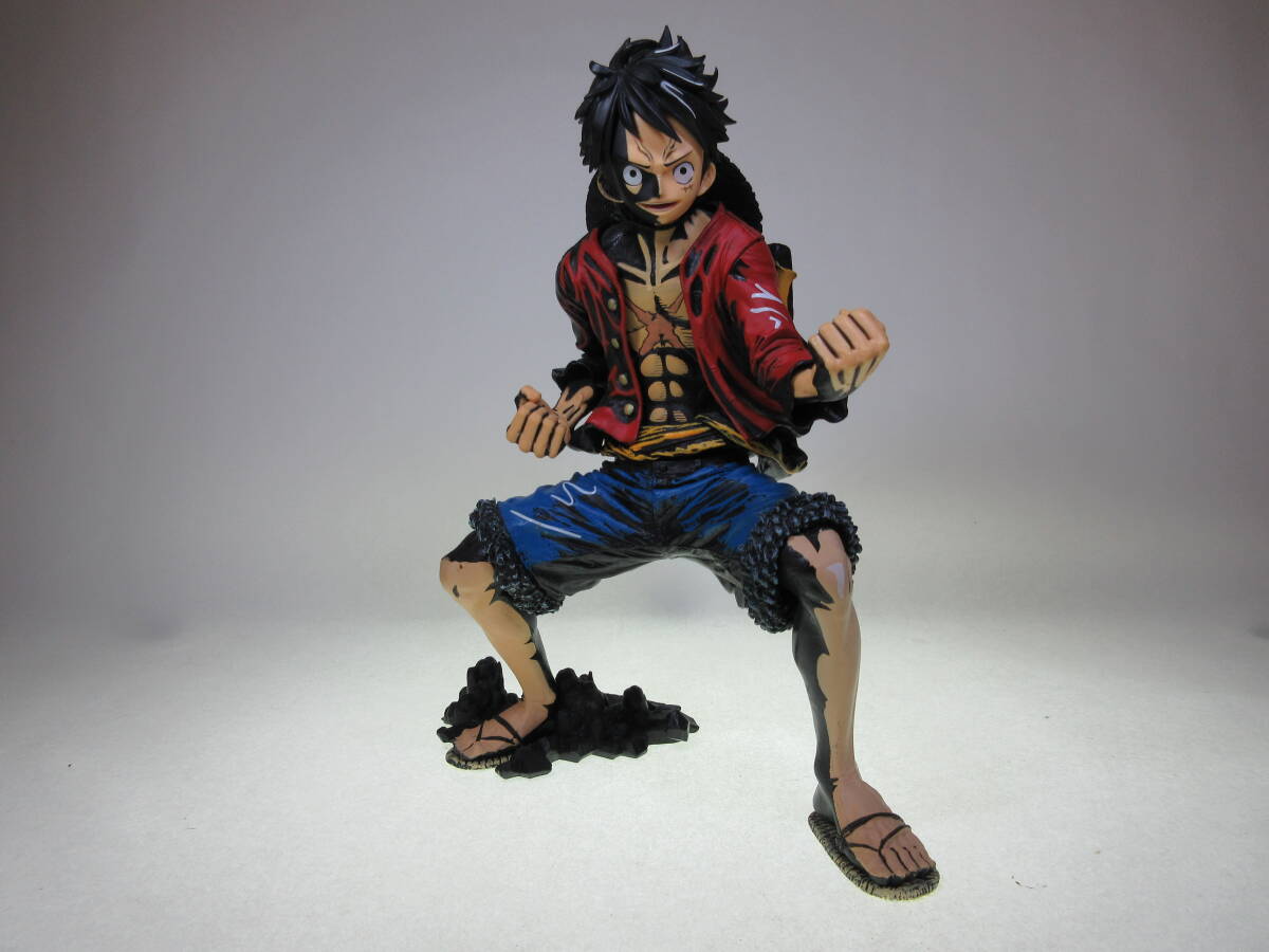 ワンピース KING OF ARTIST THE MONKEY・D・LUFFY ～彩色王頂上決戦 ver～ モンキー・D・ルフィ バンプレスト KOA 麦わらの一味 二次元塗装_画像1