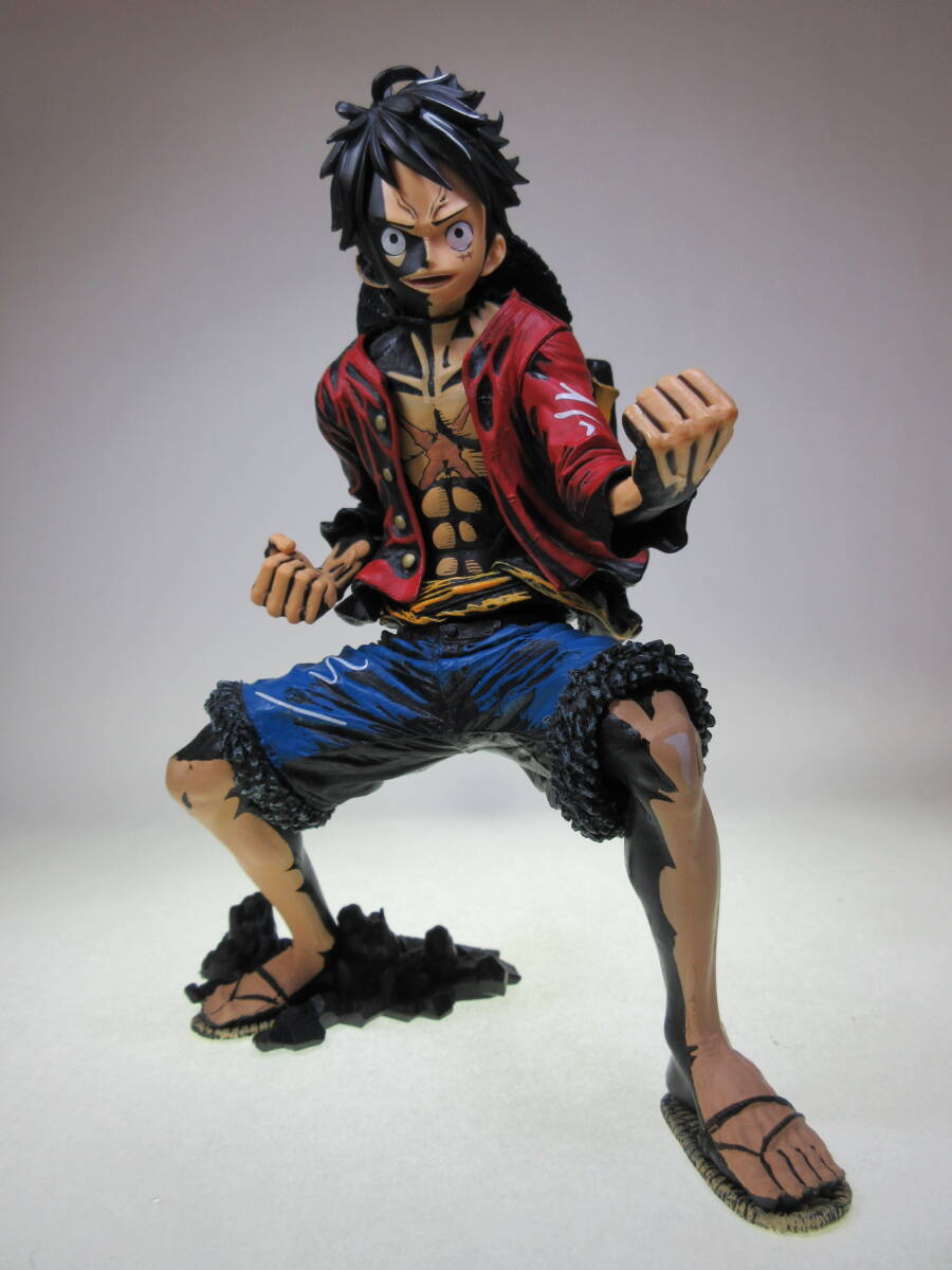 ワンピース KING OF ARTIST THE MONKEY・D・LUFFY ～彩色王頂上決戦 ver～ モンキー・D・ルフィ バンプレスト KOA 麦わらの一味 二次元塗装_画像10