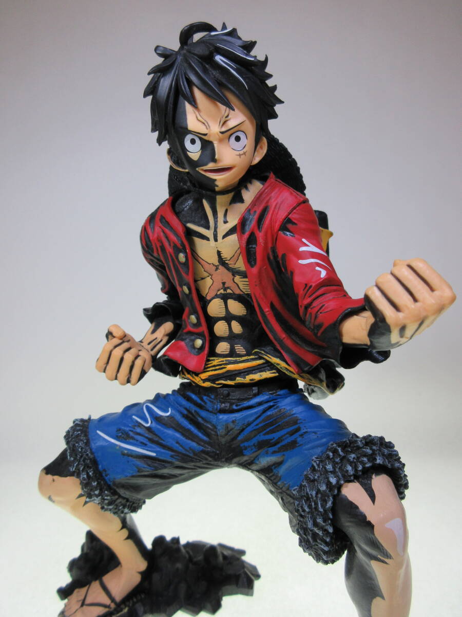 ワンピース KING OF ARTIST THE MONKEY・D・LUFFY ～彩色王頂上決戦 ver～ モンキー・D・ルフィ バンプレスト KOA 麦わらの一味 二次元塗装_画像9