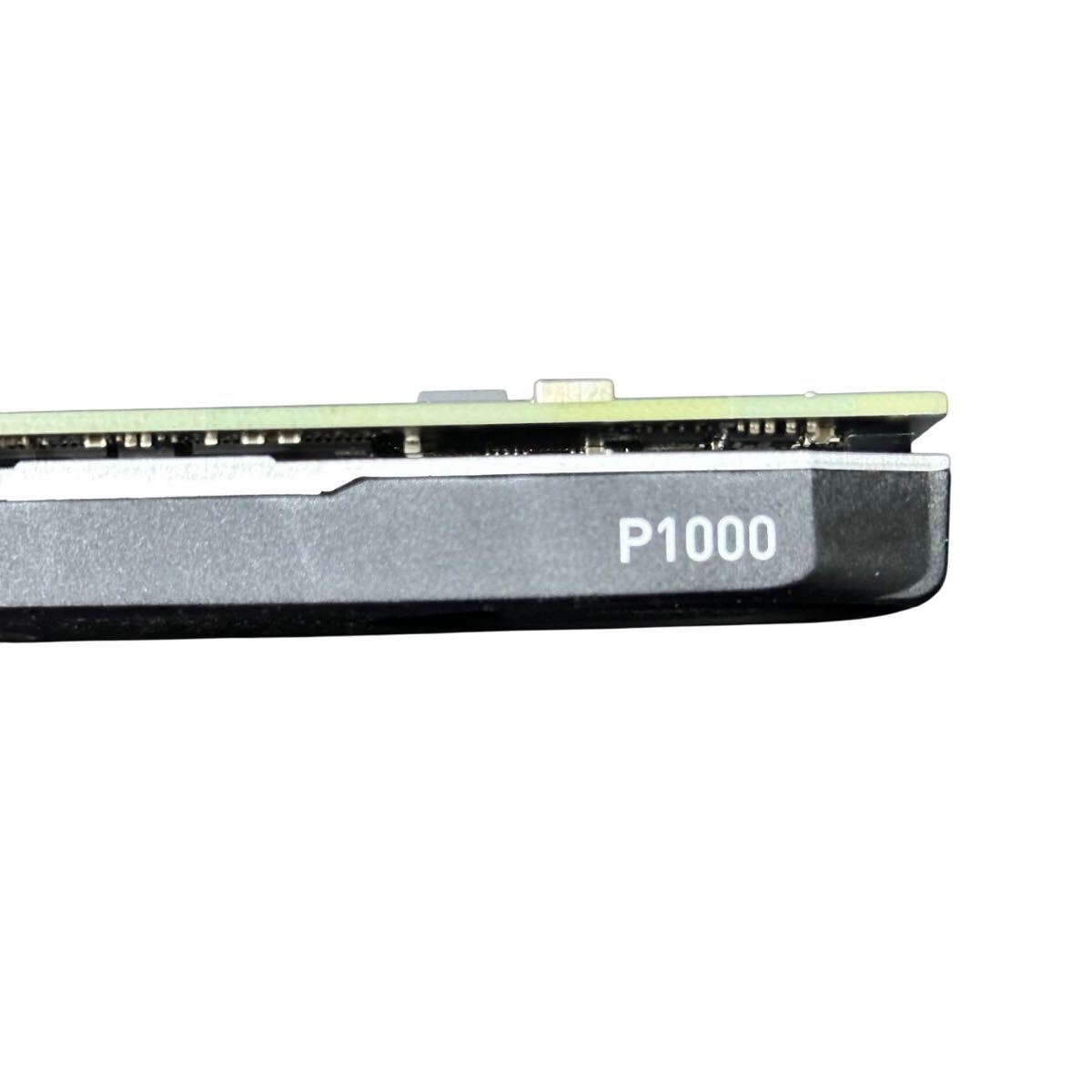 NVIDIA Quadro P1000 グラフィックボード 動作確認済み