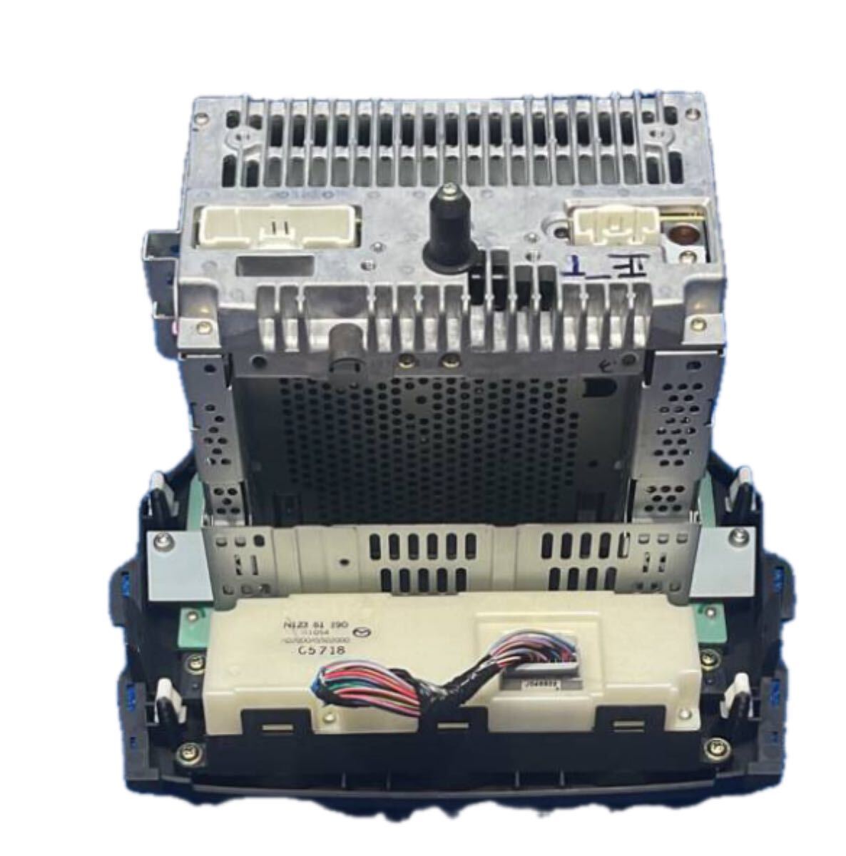 【送料無料】 NCEC マツダ ロードスター 純正 デッキ CD エアコン パネル マルチ ファンクション オーディオ システム 