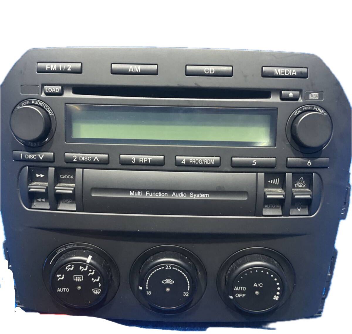 【送料無料】 NCEC マツダ ロードスター 純正 デッキ CD エアコン パネル マルチ ファンクション オーディオ システム 