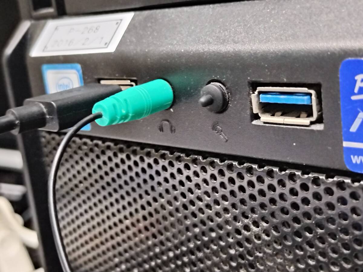 ステレオミニジャック シリコン 保護(hù)キャップ　ZALMAN PCケース付屬品?。触? bimg=