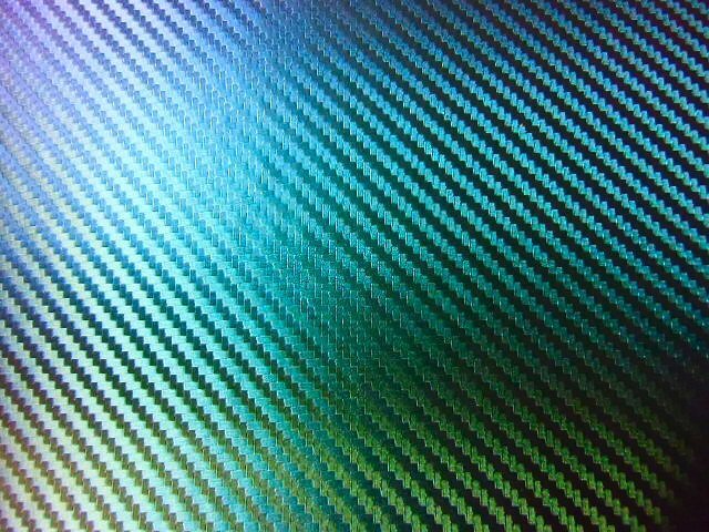 マジョーラ 2本 カーボンシート カー ラッピング 青 紫 緑 152cm×30cm DIY 艶有 伸縮 エア抜き 溝有 シール ステッカー 車内外 装飾 B_画像4