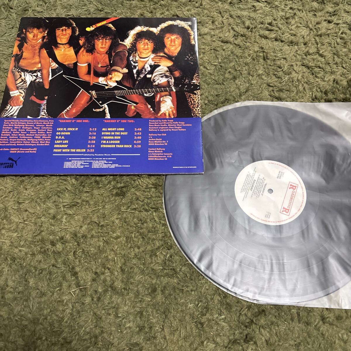 送料込み【輸入盤】LP RAILWAY Ⅱ レイルウェイ セカンド_画像2