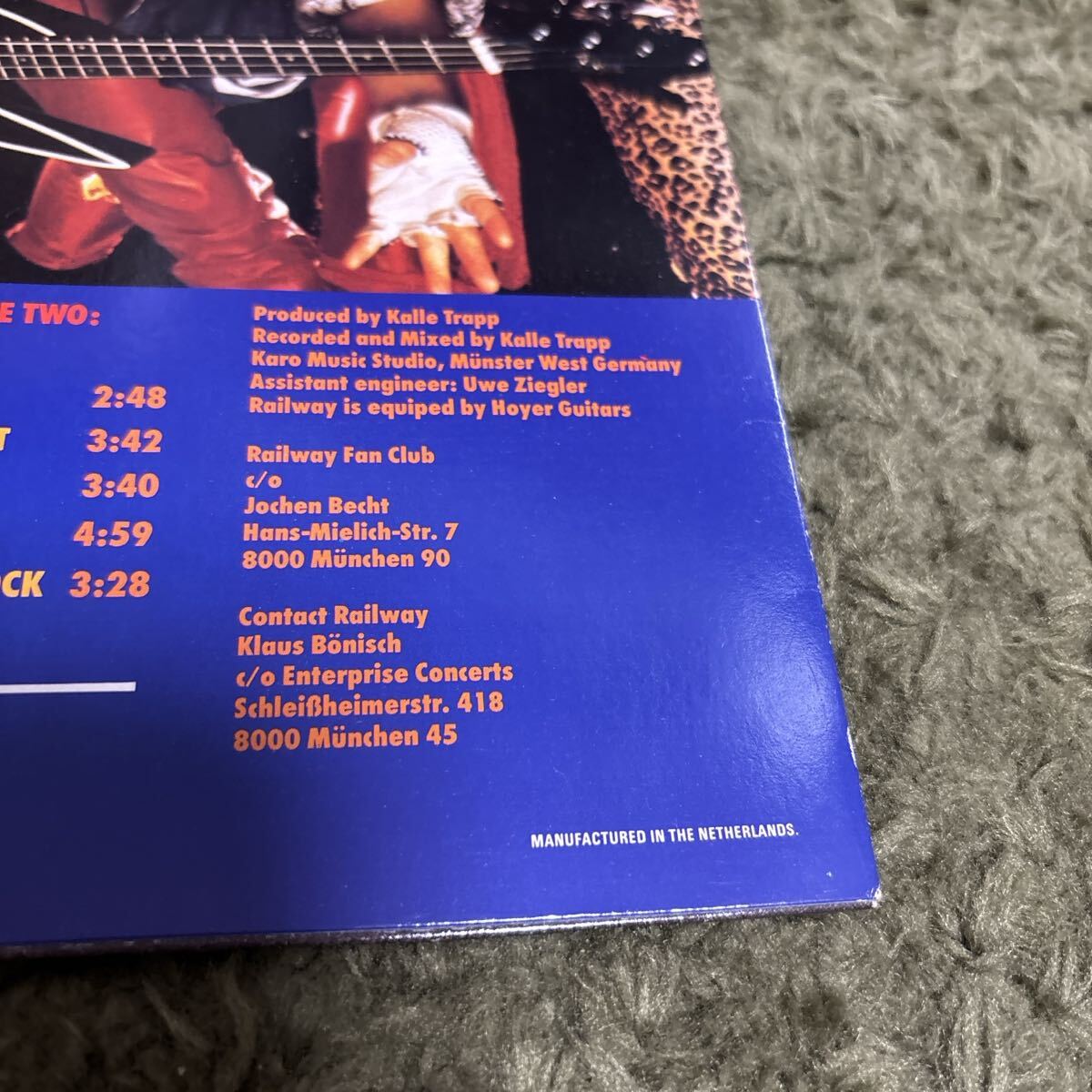 送料込み【輸入盤】LP RAILWAY Ⅱ レイルウェイ セカンド_画像5