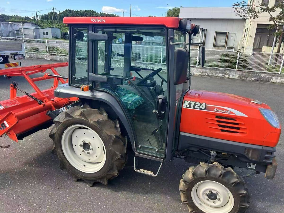 《引き取り限定》 《 岩手奥州》クボタトラクター KINGEYE KT24