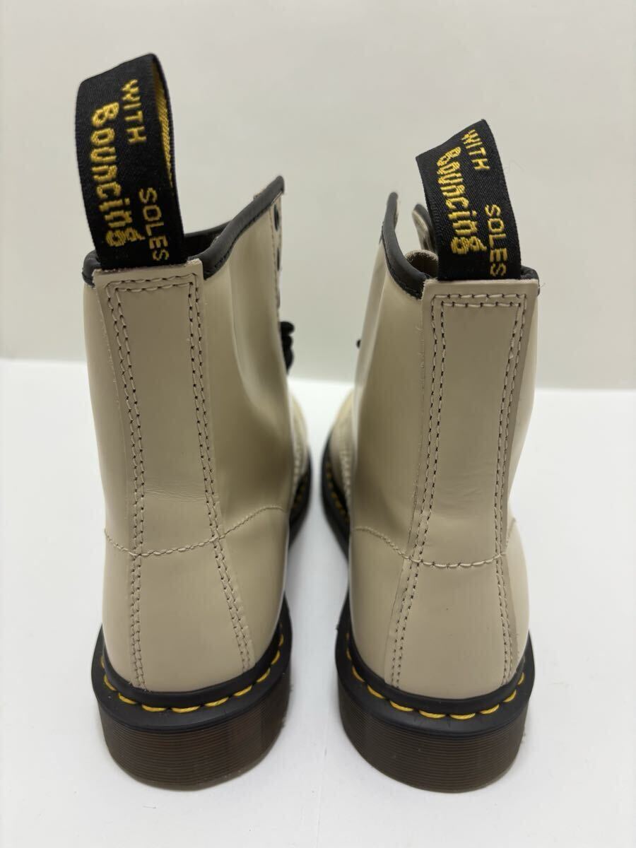 【新品】Dr.Martens 8HOLE 8ホール 1460 ベージュUK7.0 26.0cm ドクターマーチン ベックス 厚底 未使用_画像3