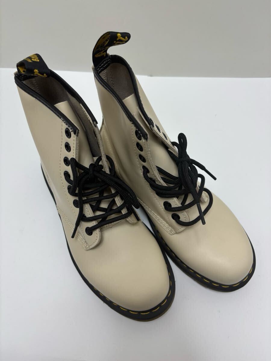 【新品】Dr.Martens 8HOLE 8ホール 1460 ベージュUK7.0 26.0cm ドクターマーチン ベックス 厚底 未使用_画像5