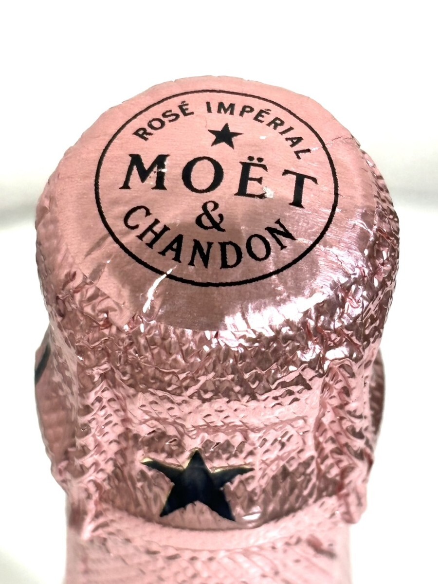 【未開(kāi)栓】 MOET & CHANDON ROSE IMPERIAL モエ?エ?シャンドン ブリュット アンペリアル ロゼ 舊ラベル 750ml 12％ シャンパン