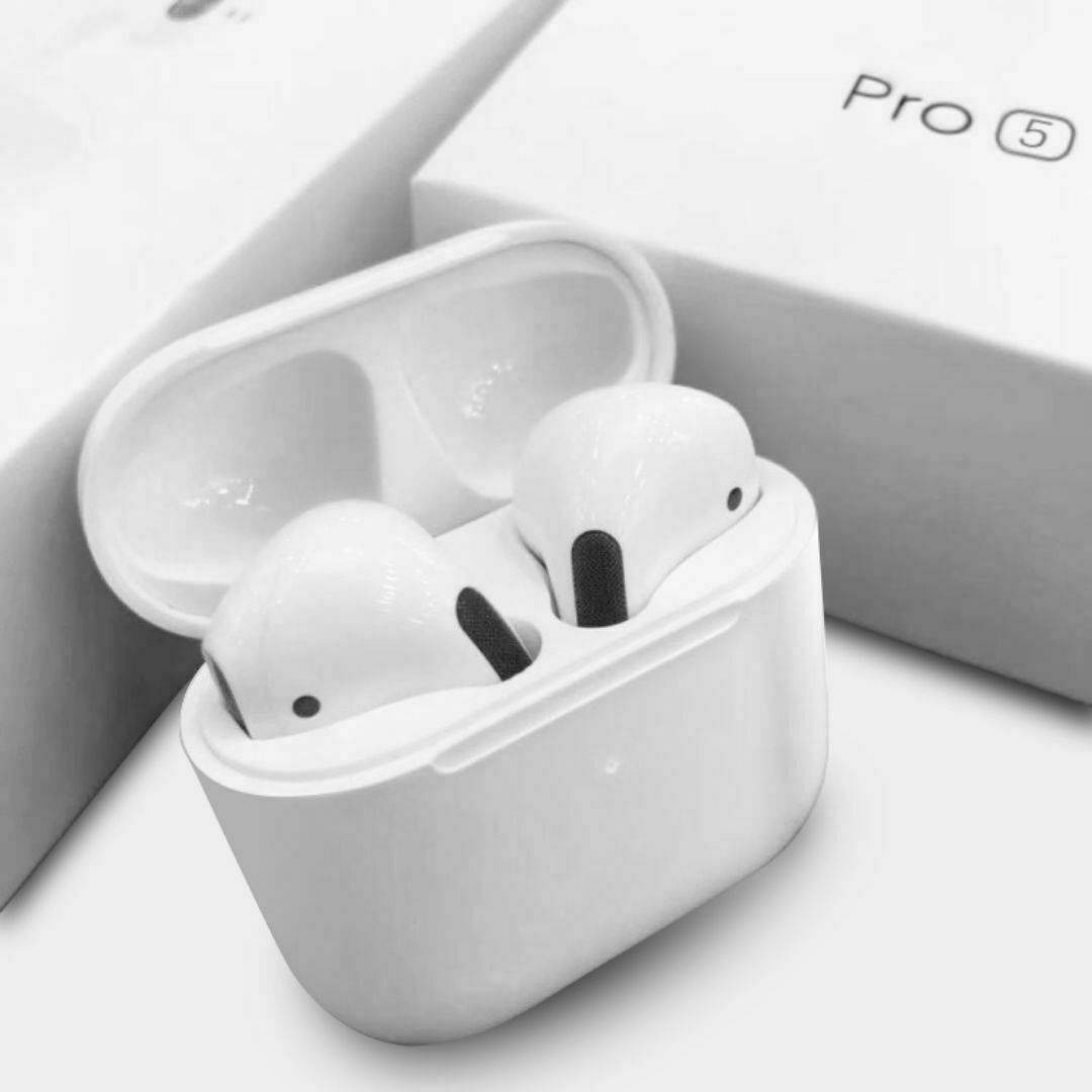 2025年最新型 AirPods pro5 純正品質 互換品 Bluetooth 5.3 ノイズキャンセリング max 高音質 ワイヤレスイヤホン TWS