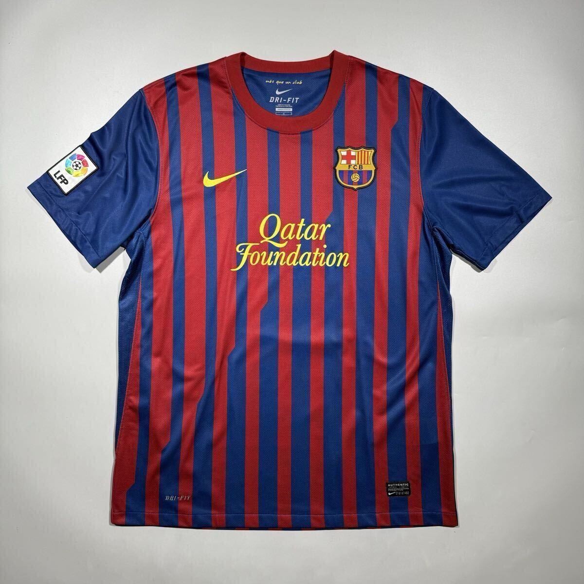 【0円スタート】#10 メッシ 11/12 バルセロナ ホーム スタジアム size L ナイキ 正規(guī)品