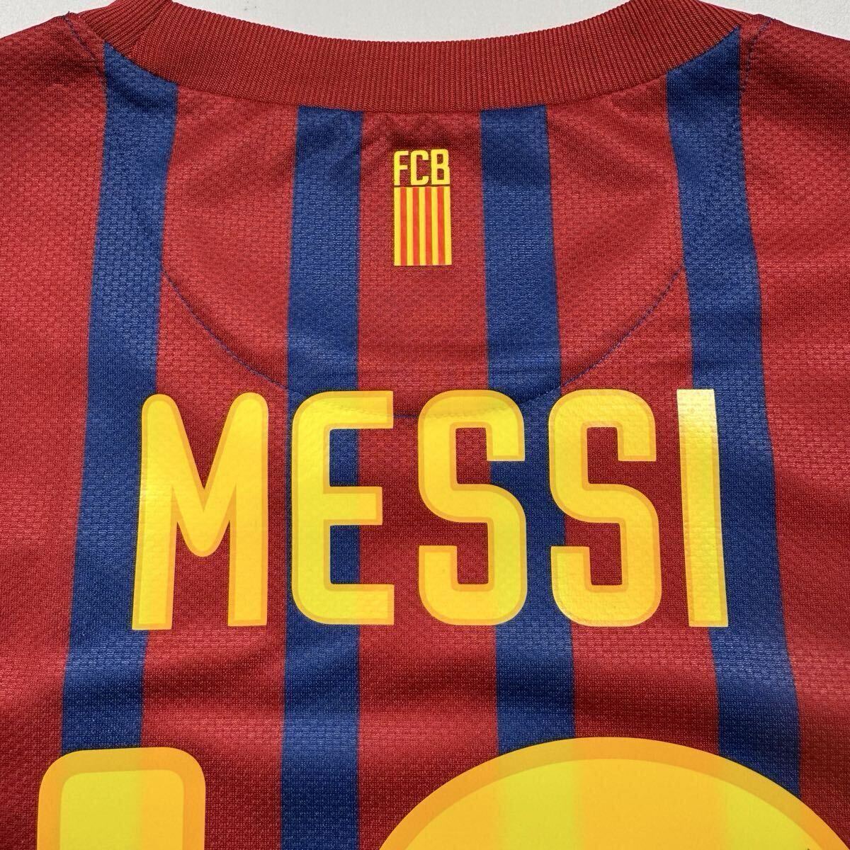 【0円スタート】#10 メッシ 11/12 バルセロナ ホーム スタジアム size L ナイキ 正規(guī)品