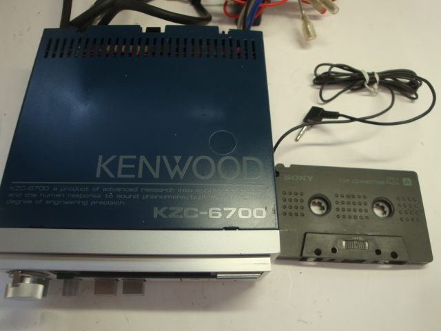 KZC-6700 LED化 KENWOOD ケンウッド カセットデッキ テープデッキ 中古 動作OK アンプ内蔵 メンテ済 ロンサムカーボーイ_画像5