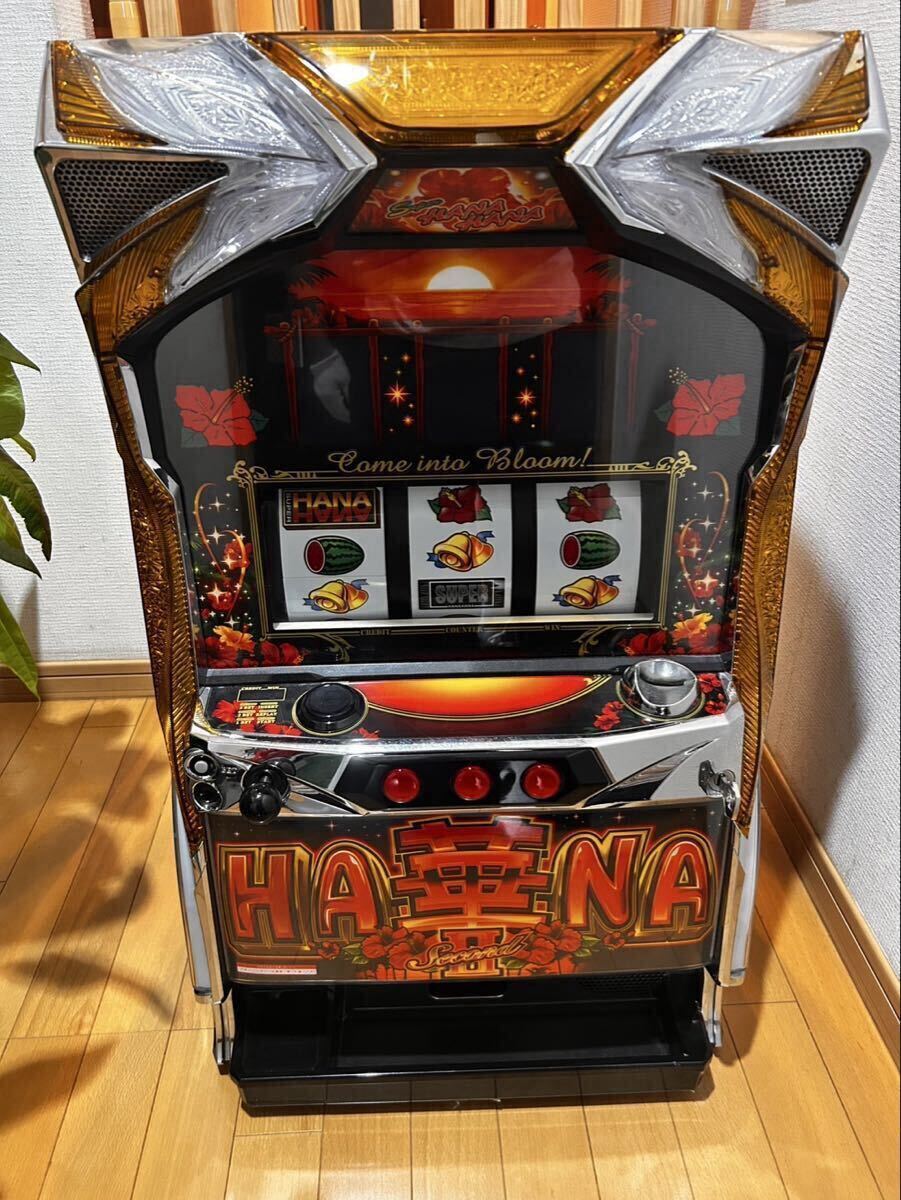 super HANAHANA 2 スーパーハナハナ2 パチスロ実機 スロット台 _画像1