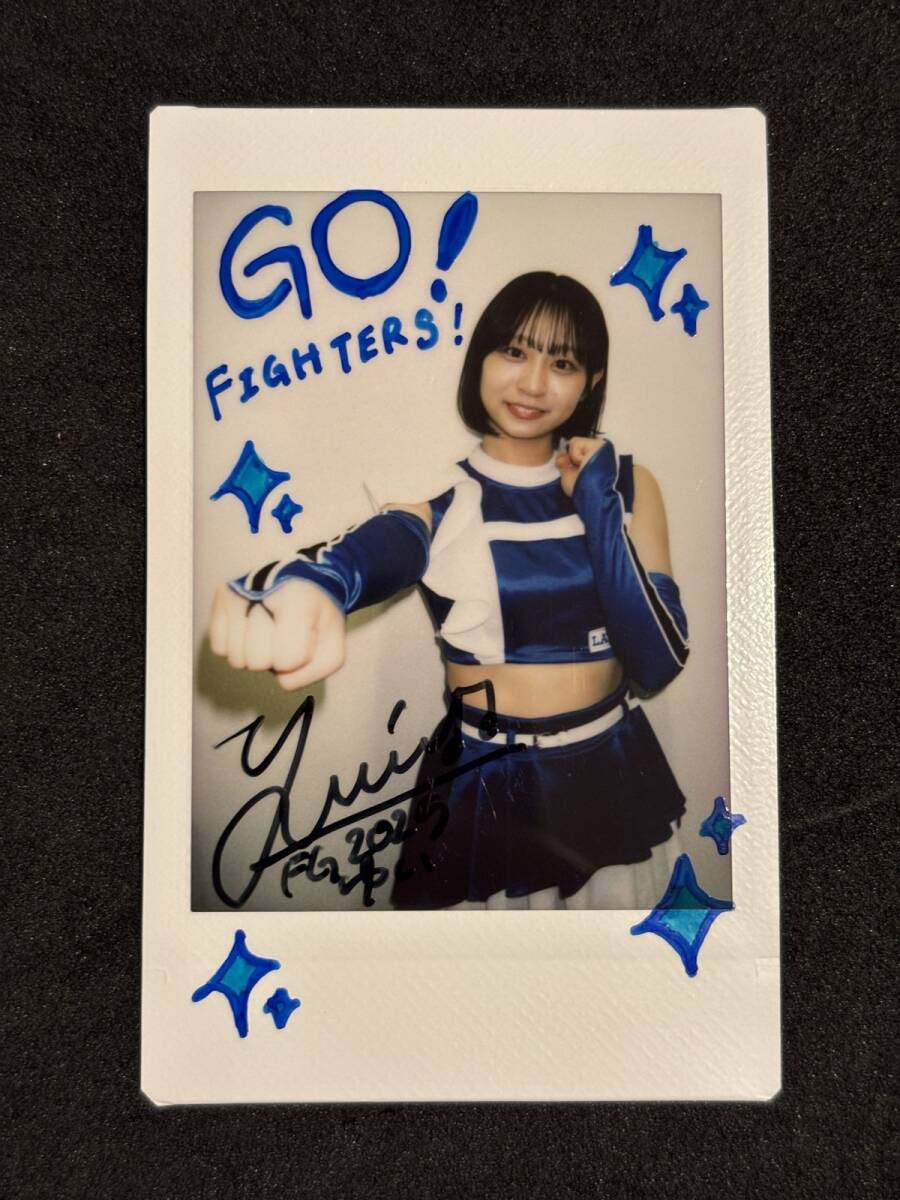 原藤由衣 BBM チアリーダー 1年目 直筆サイン FIGHTERS GIRL 2025 BBM チアリーダーFIGHTERS GIRL 原藤由衣直筆サインチェキ