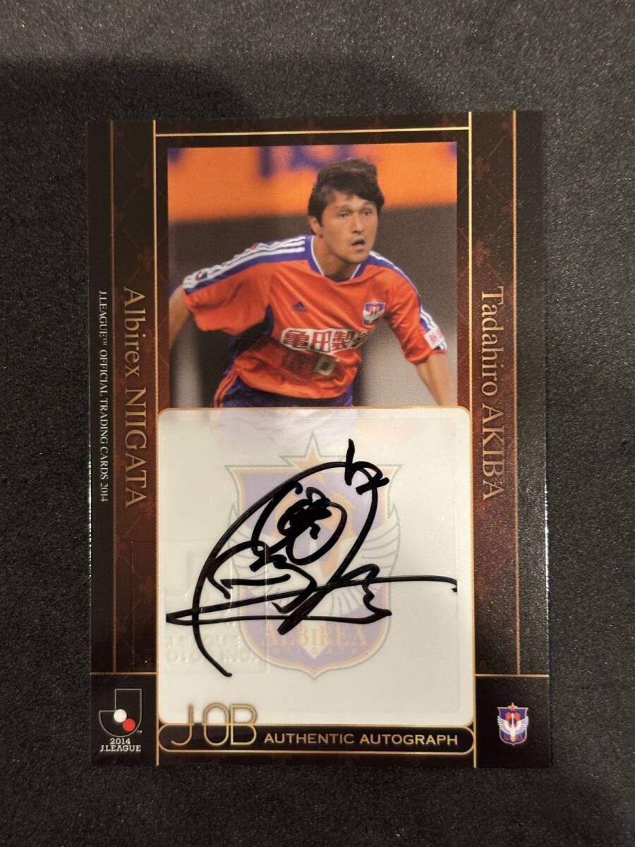 2014 Epoch Jリーグ アルビレックス新潟 秋葉忠宏 直筆サインカード 40枚限定